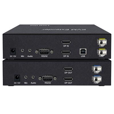 雙路DP KVM4K光纖延長器